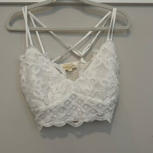 Rebellion Cross-back Crop Top
